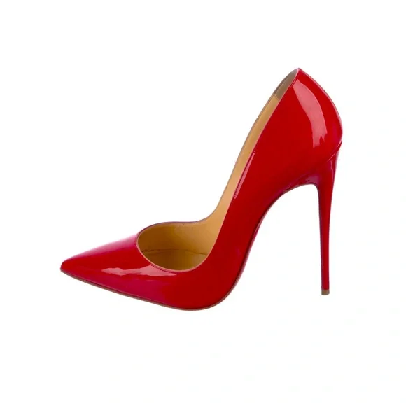 So Kates Christian Louboutin Red Heels - Picture 2 of 9